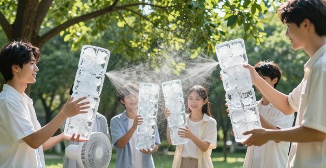 大冰块降温方法_通州区夏季防暑降温大冰块_大冰块户外活动使用时长